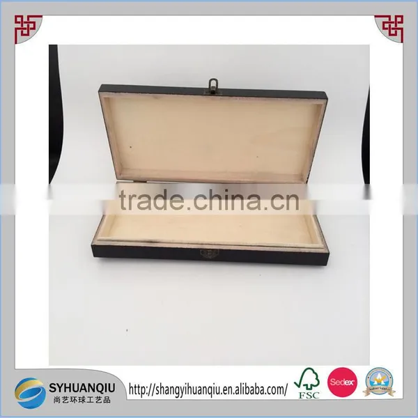 Europe Regional Distressed Matt Black Wooden Chocolate Box Hot Sell photo-4