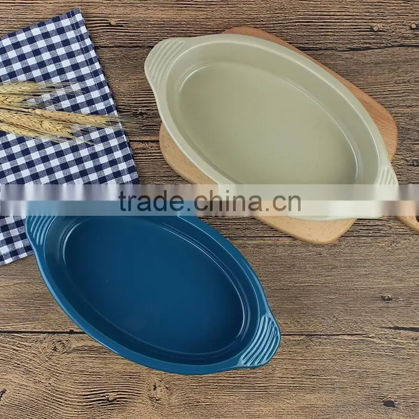 10inch Ceramic Baking Cheese Pan photo-3