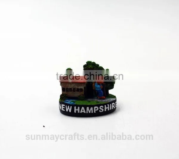 Wholesale Custom Resin 3d New Hampshire Souvenir Building Model for Sale photo-2