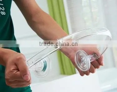 Plastic Single Towel Rack With Sucker photo-2