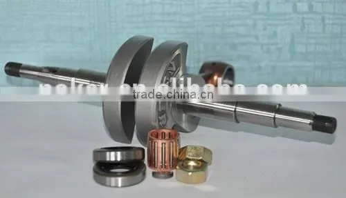 Conjoined Crankshaft Assembly With Bearing & Seals & Nut & Woodruff Key for 070 Chainsaw photo-2