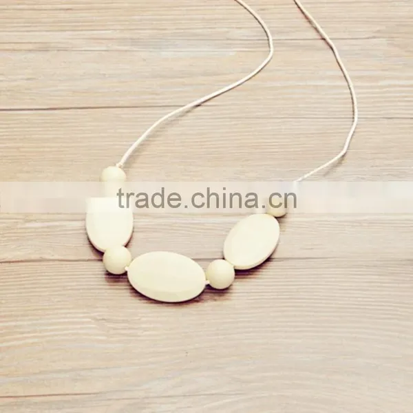 Safe Jewelry Teething Necklace for Mom and Baby Teether Baby Gift photo-2