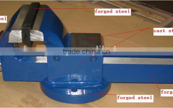 Swivel Base Forged Steel Machine Vice BM30190-30196 photo-2