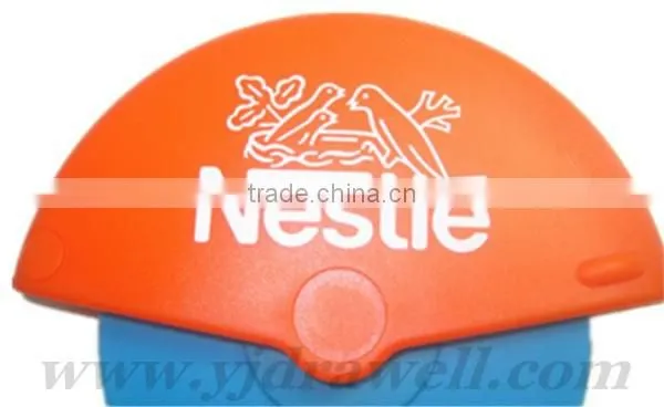KA-4342 4 Inch Promotional Plastic Pizza Cutter photo-2