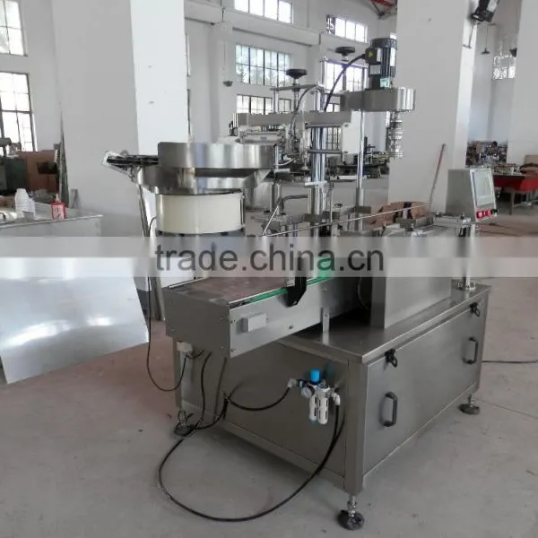 FX-5 Full-automatic Inline Capping Machine For Barrel Screw Capping Lock photo-5