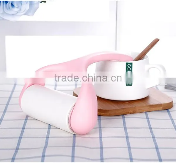 L00001 2017 Hot Sale Sticking Dusting Roller Super Sticky Washable Dust Lint Roller for Fluff Pet Hair Dust Remover Lint photo-5