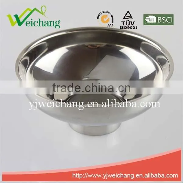 WCE180 Kitchenware Tools Oil Filling Funnel Stainless Steel Wide-Mouth Canning Funnel With Handle for Regular photo-3