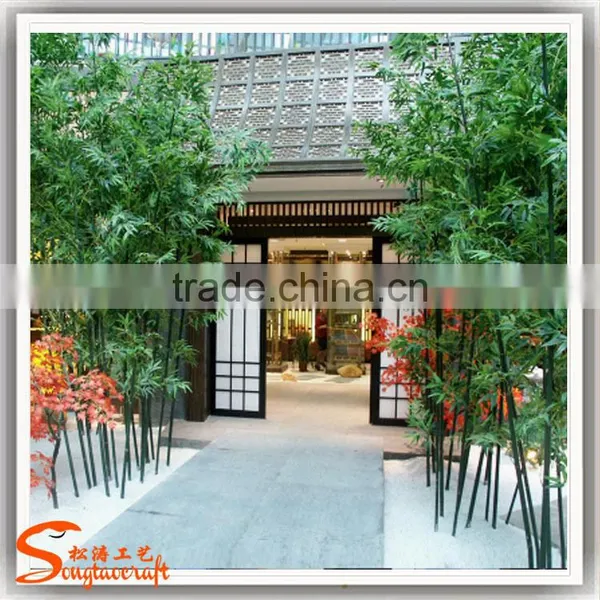 Wholesale China Supplier Artificia Bamboo High Quality Plastic Artificial Bamboo photo-5