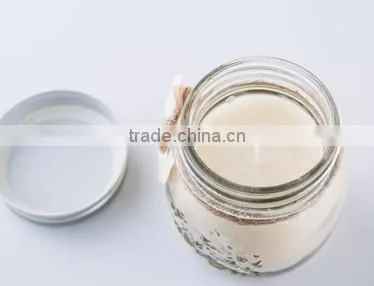 Apple Arome Home Decoration Use and Aromatherapy Type Scent Glass Jar Candle With Lid photo-3