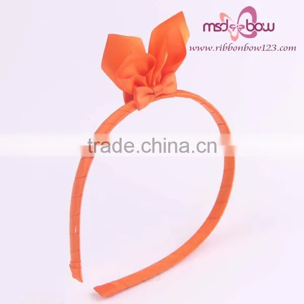 Red Satin Cute Ribbon Bows for Hair photo-4