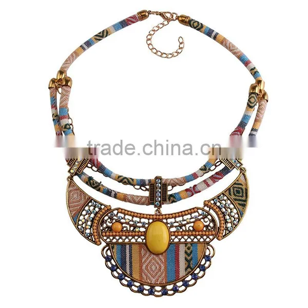 2016 Europe and the United States the New Vintage Ethnic Egyptian Necklace Jewelry photo-6