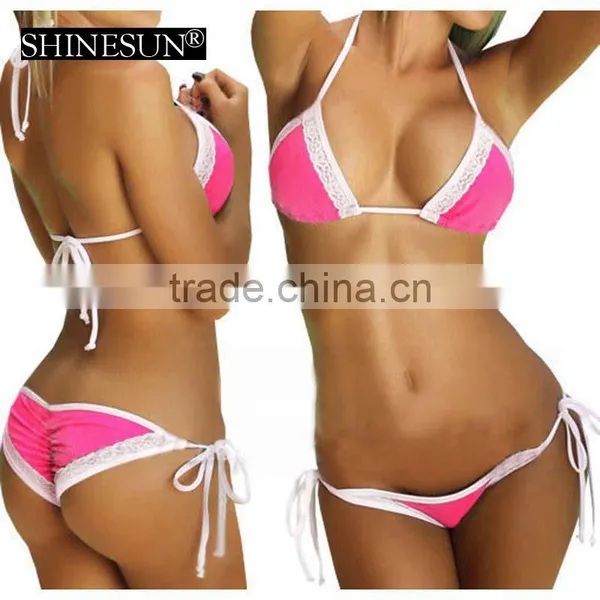 7 Colors Open Hot Sexy Photo Image Bikini Swimwear Sexy Swimsuit photo-4