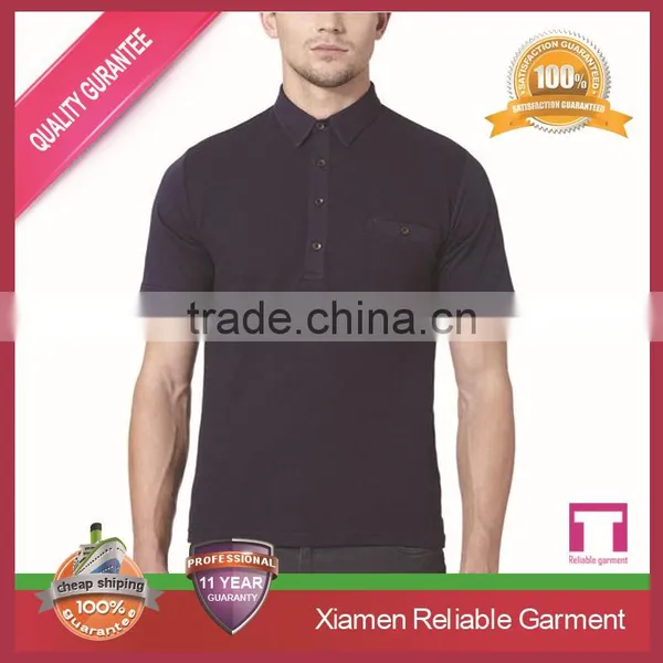 Men's Bodybuilding Soft Custom China Factory Polo Shirt Wholesale OEM Supplier in China photo-4