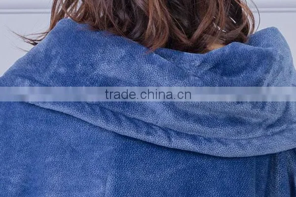 Wholesale Women Flannel Poncho 2017 Xxx Sleepwear photo-5