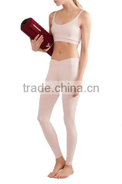Summer Style Women Cotton Stretch Athletic Vest Gym Fitness Spandex Sports Bra photo-4
