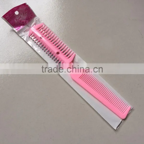 Pink Hair Combs, Hair Extension Loop Brush, Razor Combs photo-6