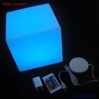 Illuminated Led Cube Chair Outdoor Light of Mini photo-3