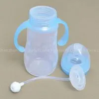 BPA Free Silicone Baby Feeding Bottles photo-2