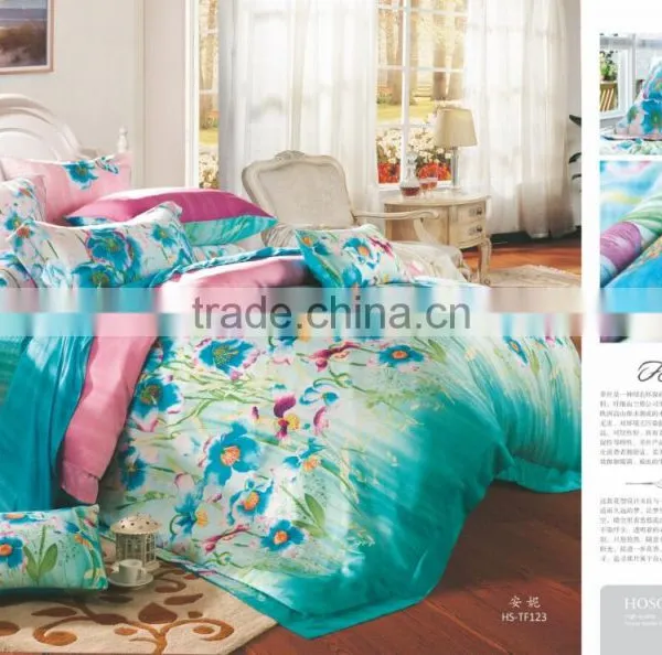 Many Design Luxury Beautiful 100% Tencel Soft Bedding Sets for Home photo-4