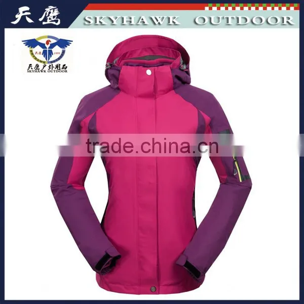100% Polyester China Exporter Waterproof Woman Jacket In a Bag photo-5