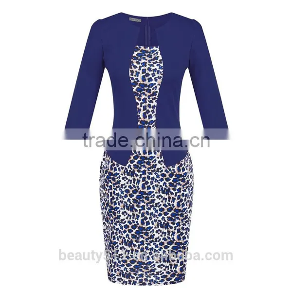 Premium Shift Dress With Contrast Embroidery Women Casual Dress SD30 photo-4