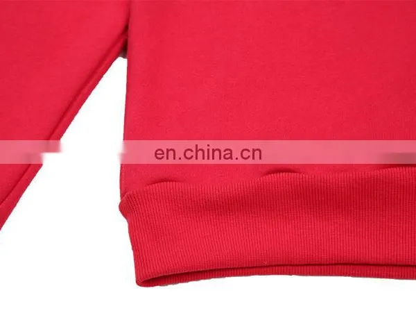 Sportswear Manufacturer 100% Cotton Red Sports Suit Cover photo-5