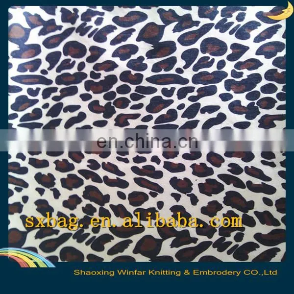 Poly Rayon Spun Printed Ponte Roma Knitting Fabric Polyester Jersey for Garment photo-5
