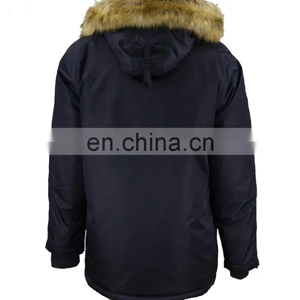 High Quality Custom Winter Windproof Mens Parka Jacket photo-3
