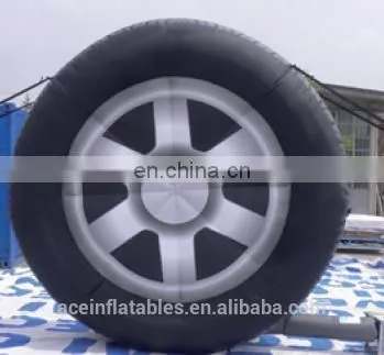 Hot Sale Funny Black Inflatable Roller Wheel for Adults photo-4