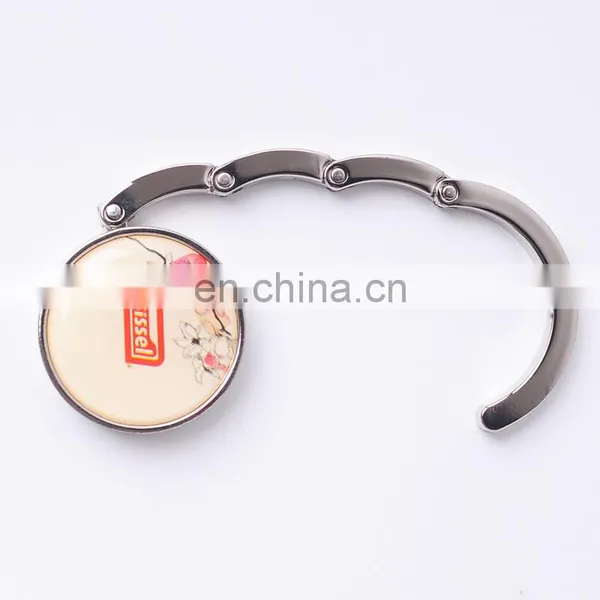 Classial Epoxy Sticker Bag and Purse Hanger for Promotion