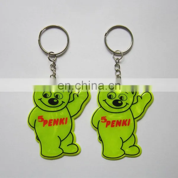 Hot Sell Stylish High Visibility Reflective Keychain photo-5