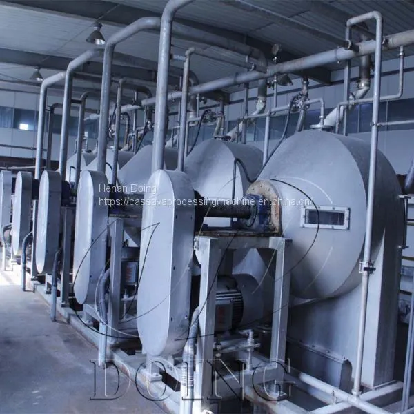 Starch Centrifugal Sieve in Cassava Starch Making Processing Machine photo-4