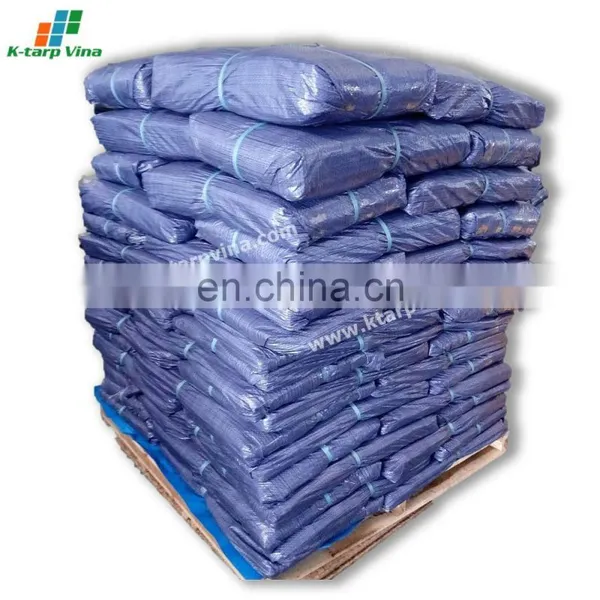 Dark Blue PE Tarpaulin # Canvas # 45 GSM # Lightweight & Multi-Purposes photo-5