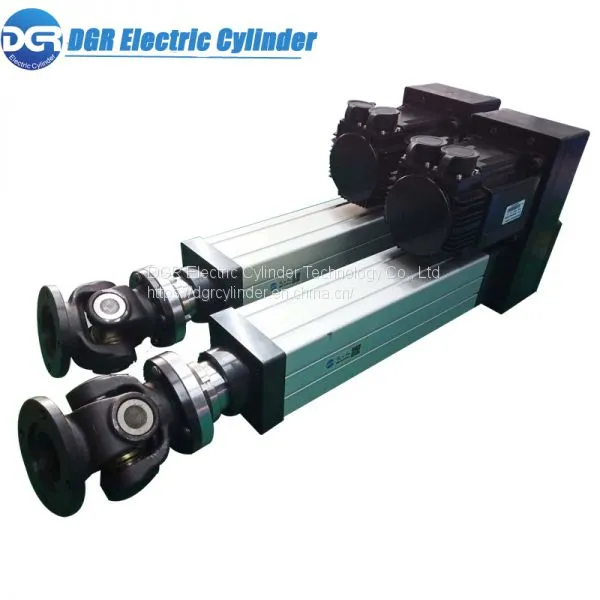 6DOF Servo Drive Long Life Precision Electric Telescopic Linear Actuator for 9D VR Racing Simulator photo-2