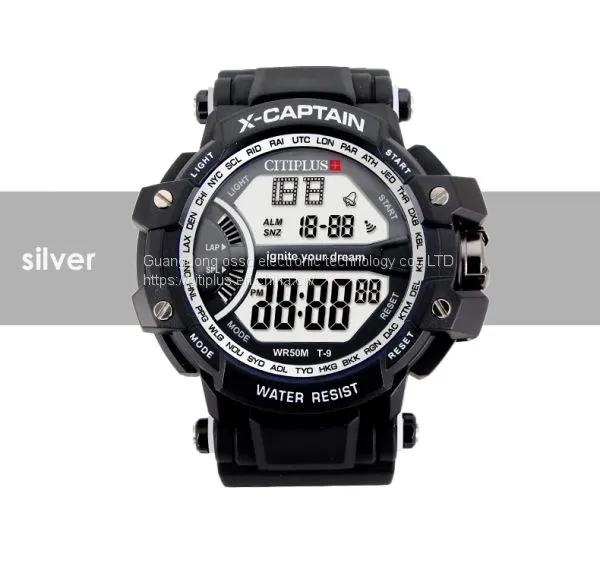 CITIPLUS Digital Watch Sports Electronic Watch Adult Student Electronic Watch Waterproof Climbing Watch photo-5