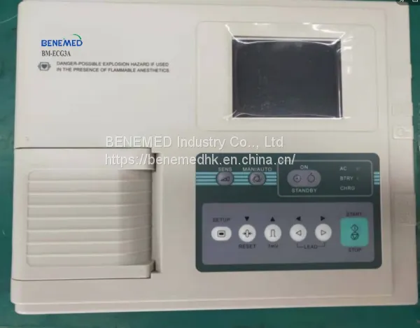 Portable Digital Hospital Electrocardiograph 12 Channel Interpretive ECG Machine photo-4