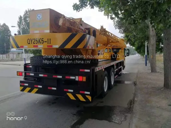 USED XCMG 25TON MOBILE CRANE FOR SALE photo-5