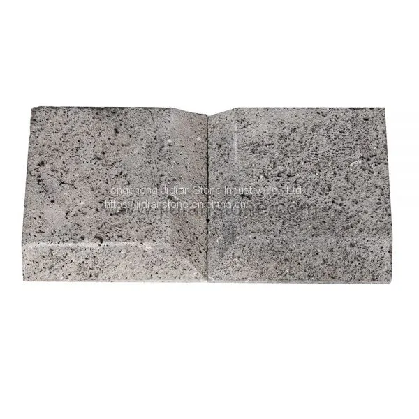 Butt Joint Basalt Stone Cube photo-3