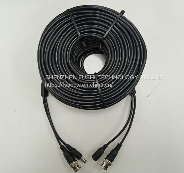 Professional manufacturer CCTV BNC+DC video power extension cable