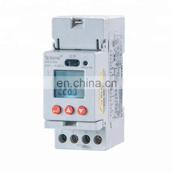 Single Phase RTU Energy Meter With Modbus, KWH Energy Meter, CE Certified photo-3