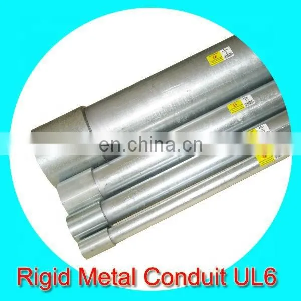 Electrical Rigid Steel Tube Mental Conduit u6 Listed Pipe in China photo-3