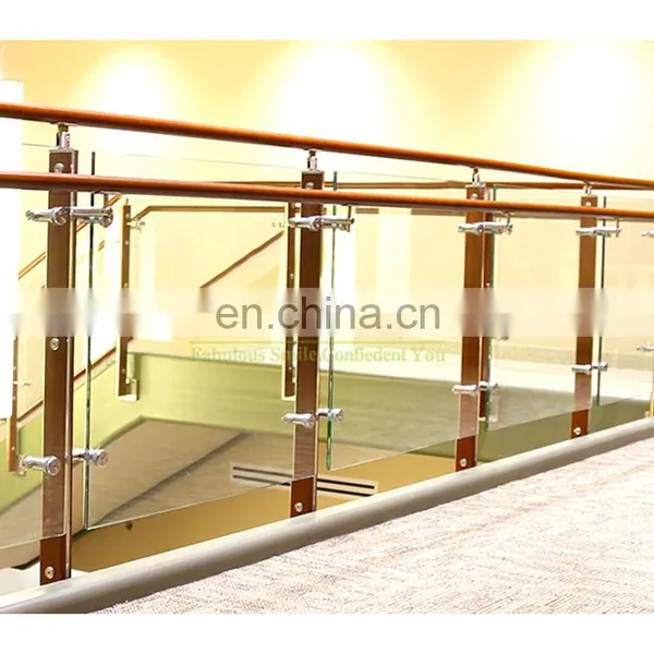 New Arrival Deck Stainless Steel Glass Balcony Railing Balustrades Manufacturer From China photo-4