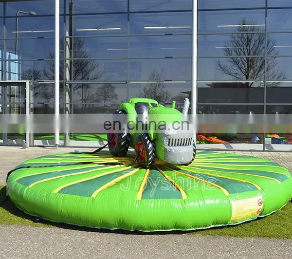 Outdoor Inflatable Ride On Tractor Pull Riding Games Sports For Adults photo-3