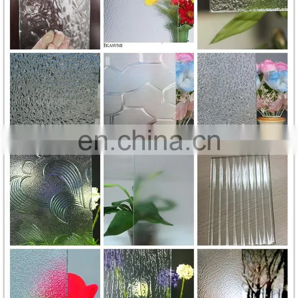 Fast Delivery in 5-15 Days Window Glass Decoration Glass Rain Glass Pattern photo-4