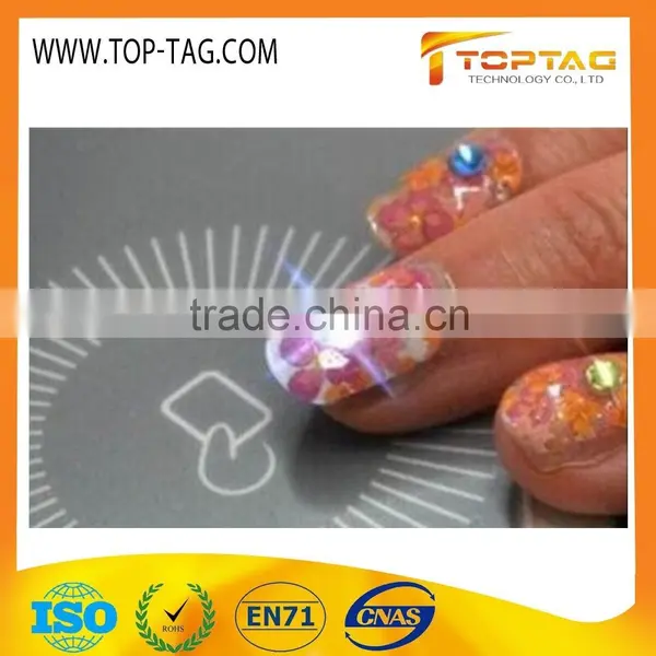NFC Finger Led Rfid Nail Tag / Art Chip for Mobile Phone photo-3