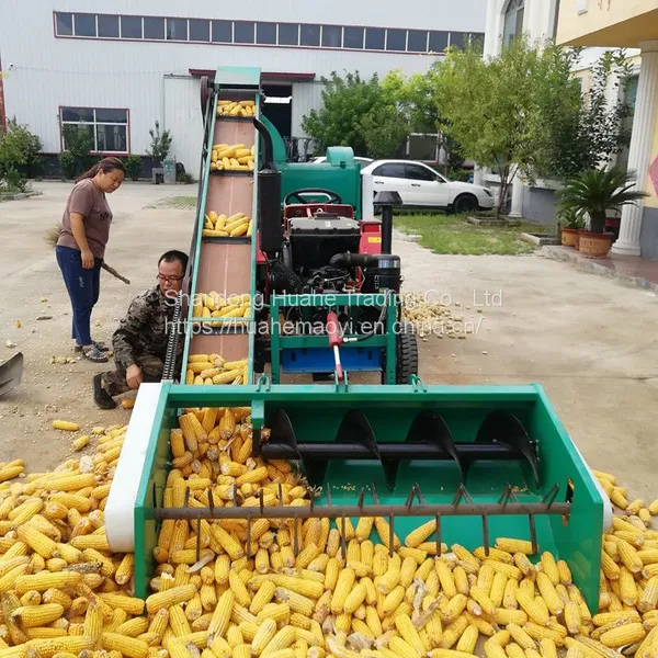The Multi Cylinder Double Barrel Corn Thresher is Automatically Fed and Threshed Clean photo-4