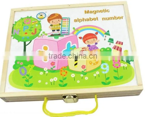 2016 New Kids Games Magnetic Letters Kids Toys Magnetic Board Educational Toys for Kids Quality Choice photo-2