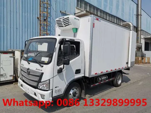 HOT SALE! FOTON AUMARK Cummins 141hp Diesel Cold Van Box Vehicle for Sale photo-2