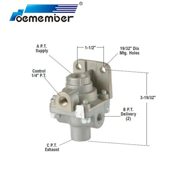 229505X LQ-2 Limiting Quick Release Valve for Bendix photo-3
