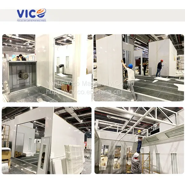 Spray Bake Paint Oven Automotive Spray Booth Car Paint Spray Room VPB-SD98 photo-3